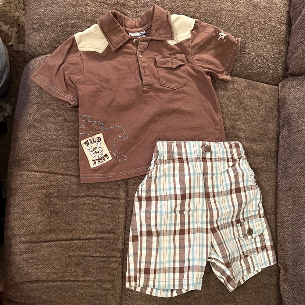 Short & Polo Shirt set